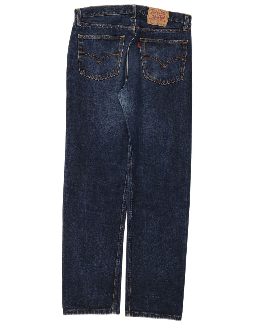Levi's Hombre 501 Vaqueros Rectos W36 L34 Azul Marino