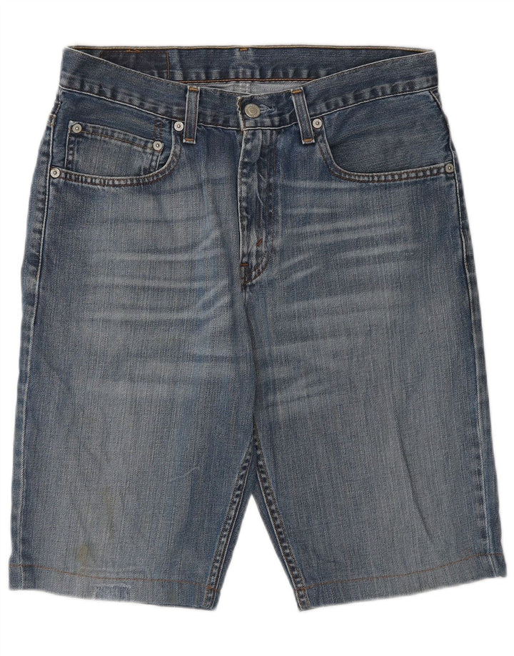 Levi's Mens 752 Shorts De Mezclilla W32 Algodón Azul Medio