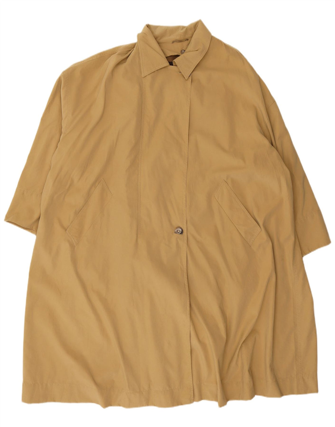 Max Mara Abrigo extragrande de fin de semana para mujer Reino Unido 12 Poliamida beige medio