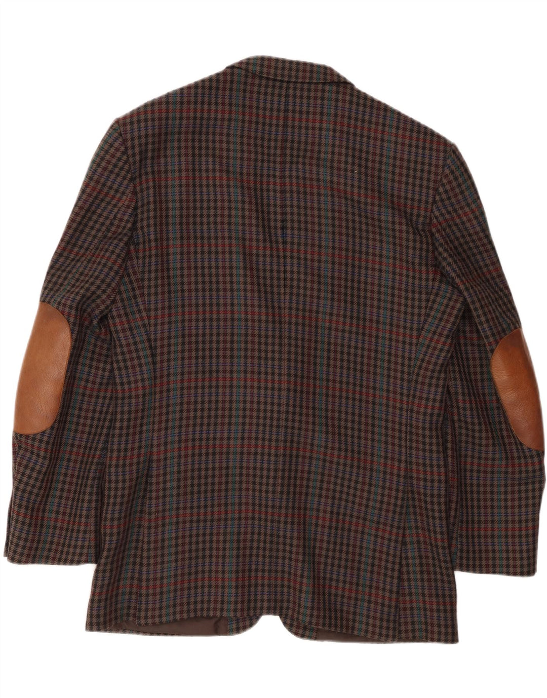 MARIO BARUTTI Chaqueta Blazer para Hombre UK 40 Grande Pata de Gallo Multicolor