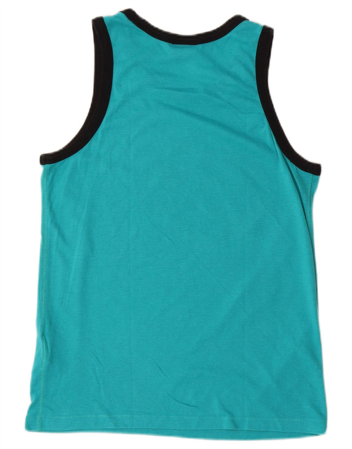 Nike Mens Graphic Vest Top Pequeño Poliéster Turquesa