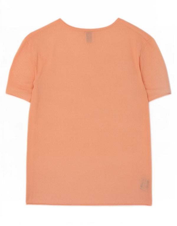 Zara Hombre Camiseta Top Small Algodón Rosa