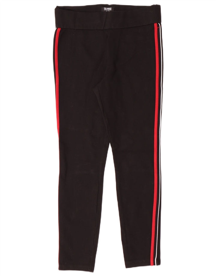 Zara Mujer Leggings Reino Unido 44 Grande Negro