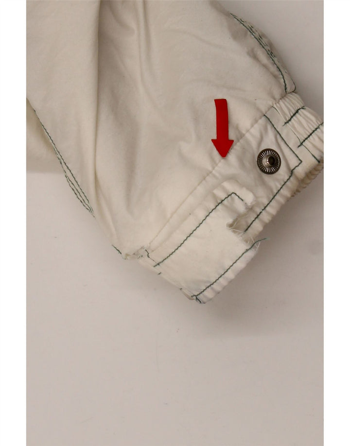 Killtec Chaqueta acolchada extragrande para mujer IT 46 Poliéster blanco grande