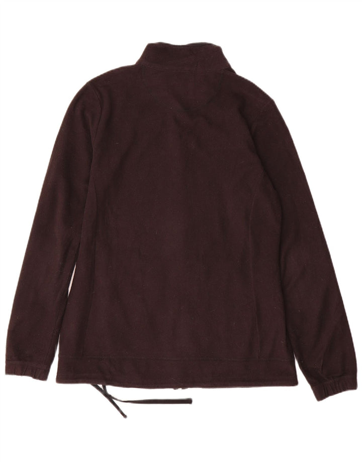 Champion Chaqueta Polar Mujer UK 40 Mediano Poliéster Negro