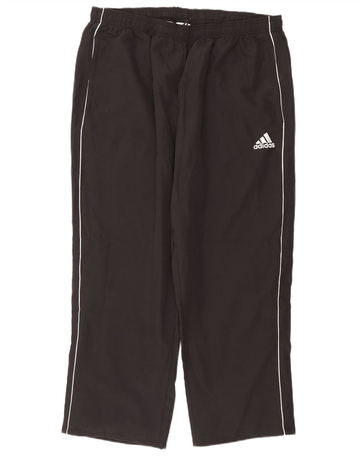 Adidas Pantalones de chándal para hombre 2XL Negro Poliéster
