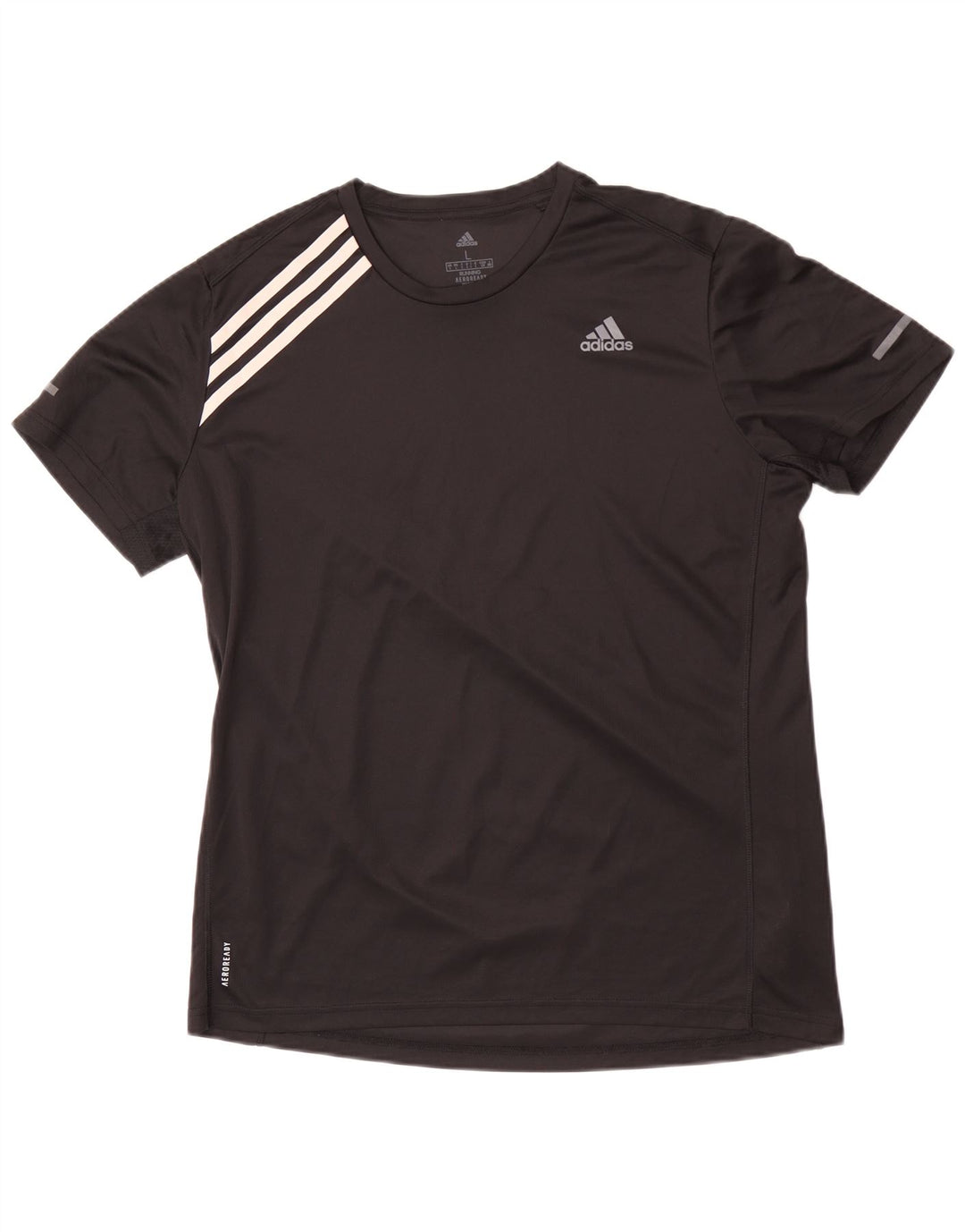 Adidas Hombre Aeroready Camiseta Top Grande Poliéster Negro