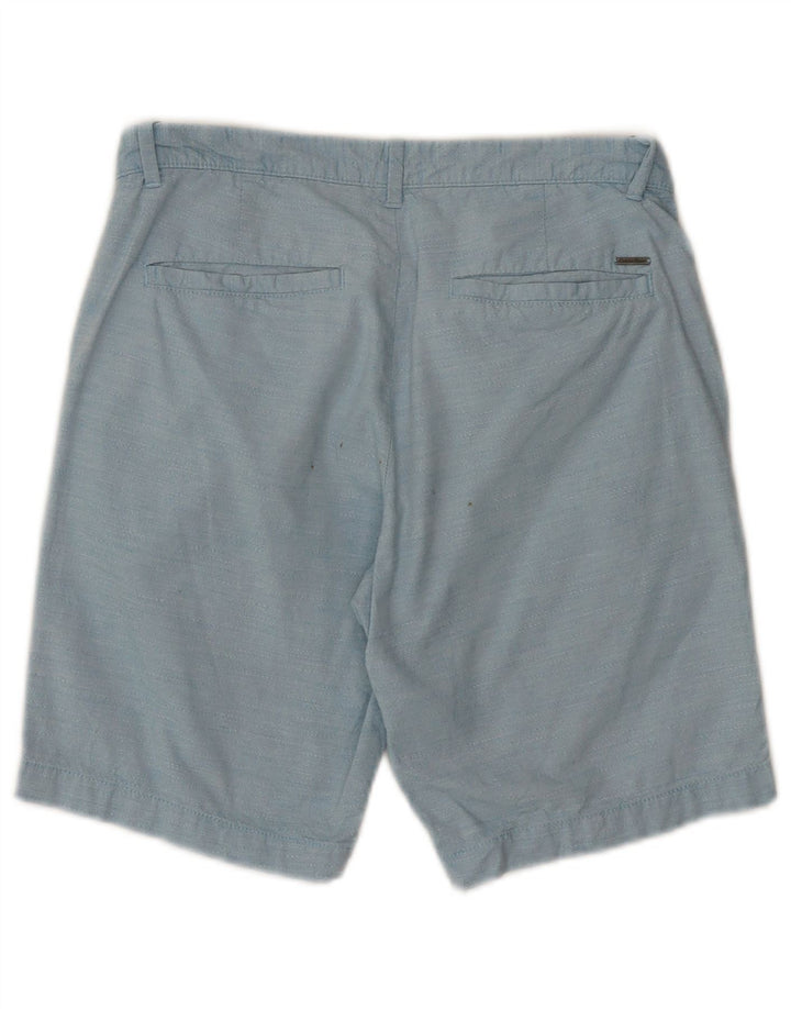 Pantalones cortos chinos Calvin Klein para hombre W29 Algodón azul pequeño
