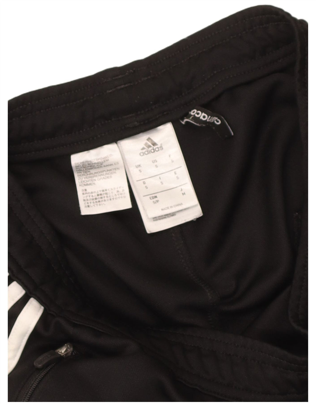 Adidas Hombre Climacool Chándal Pantalones Pequeños Negro Colorblock Poliéster