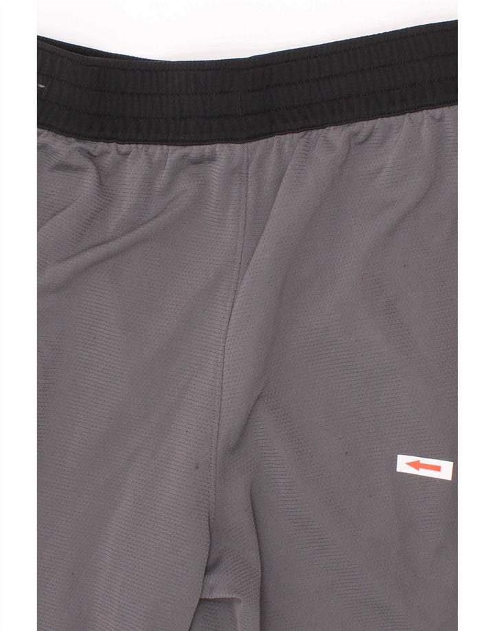 Nike Pantalones cortos deportivos Dri Fit Graphic para niños 12-13 años Poliéster gris grande