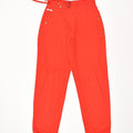 VINTAGE Womens Straight Casual Trousers W26 L28 Red Cotton | Vintage Vintage | Thrift | Second-Hand Vintage | Used Clothing | Messina Hembry 