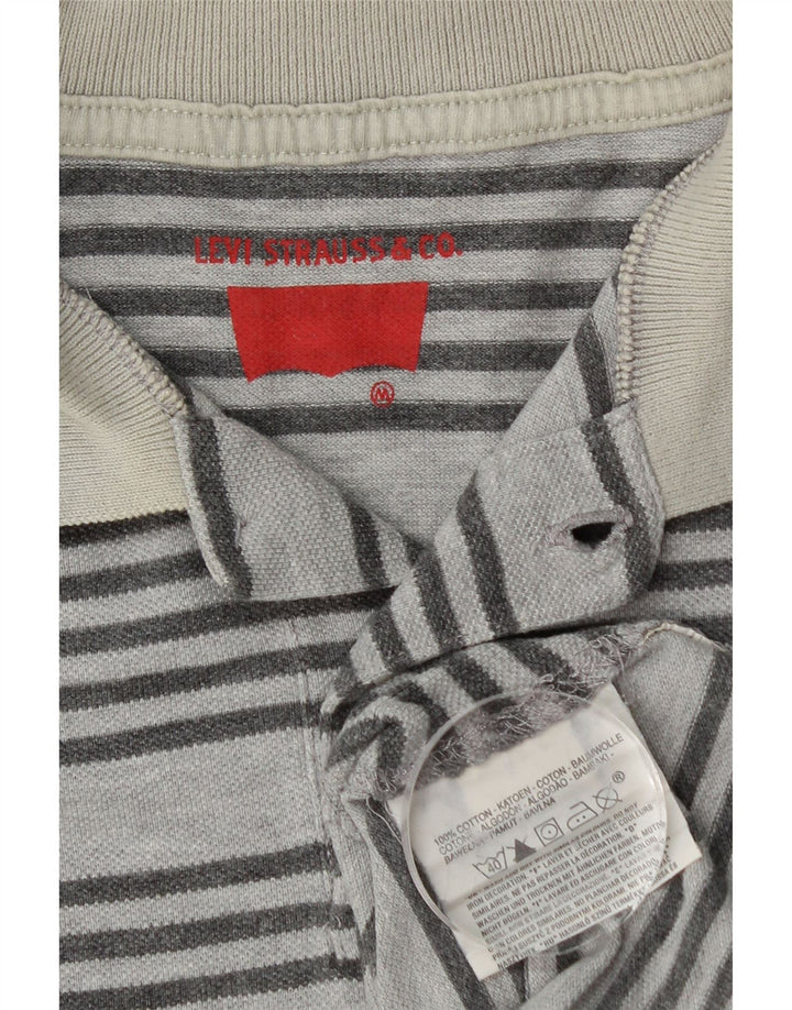 LEVI'S Polo Hombre Algodón Rayas Azul Medio