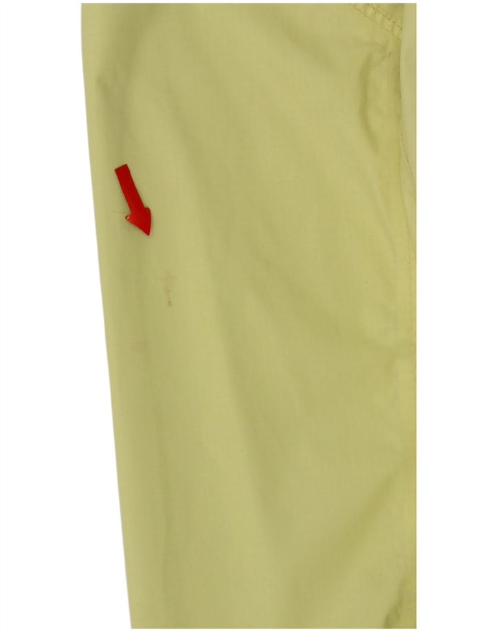 The North Face Chaqueta impermeable con capucha para mujer UK 14 Medium Yellow Nylon