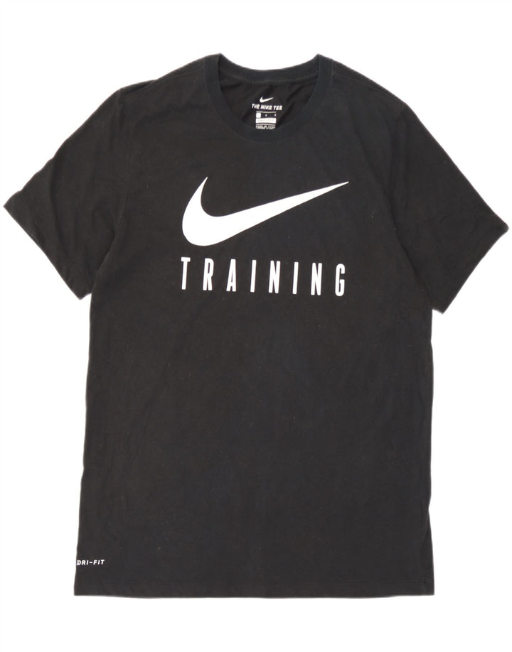 Nike Dri Fit Graphic Camiseta para hombre, talla grande, color negro