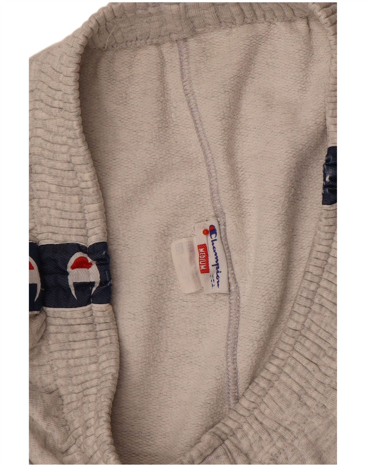 Champion Pantalones De Chándal Con Gráficos De Algodón Gris Medio Color Block |