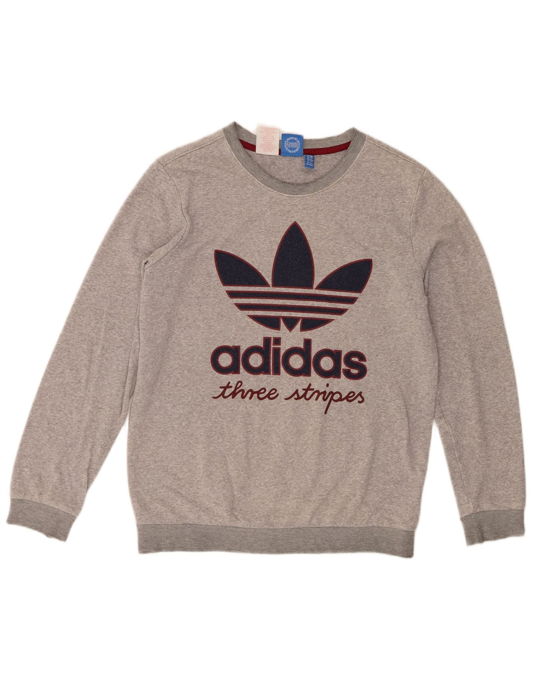 Adidas Sudadera con Tres Rayas para Niños 13-14 Años Gris Moteado