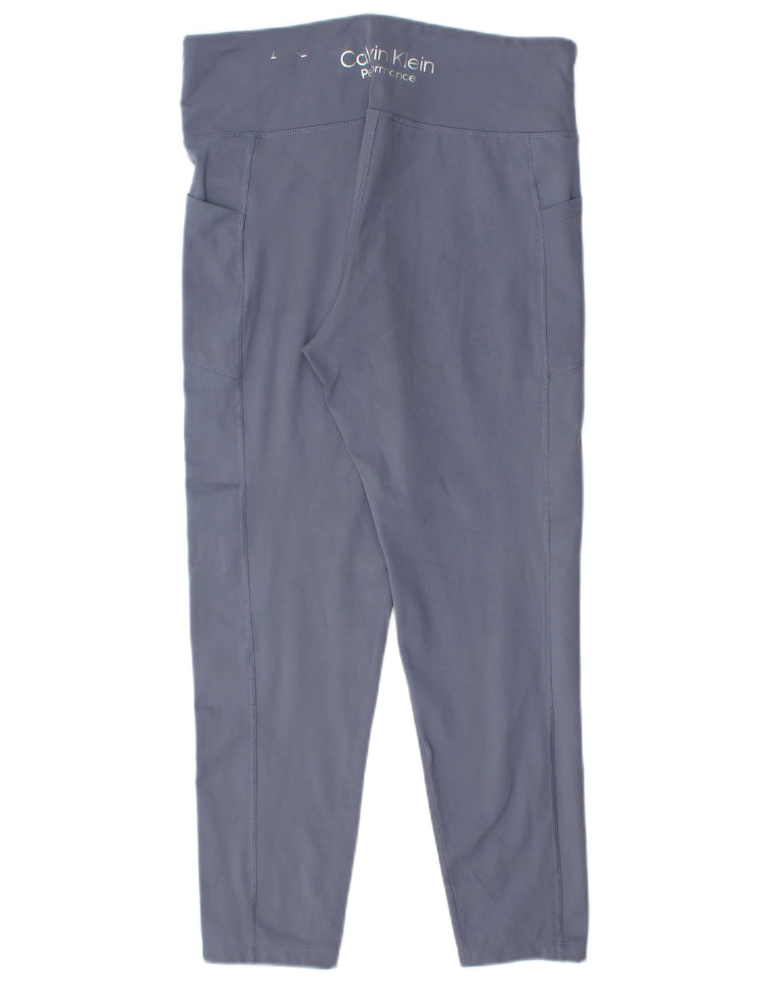 Calvin Klein Leggings para mujer ES 40 XL Poliéster azul