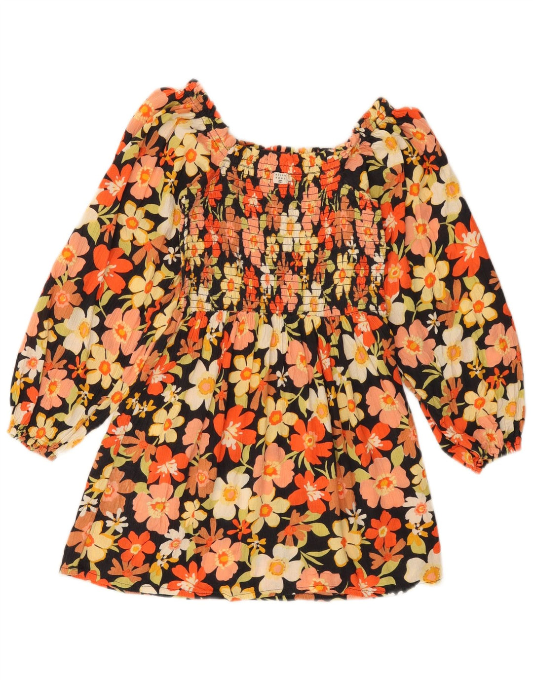 Billabong Top con hombros descubiertos para mujer UK 40 Medium Multicolor Floral