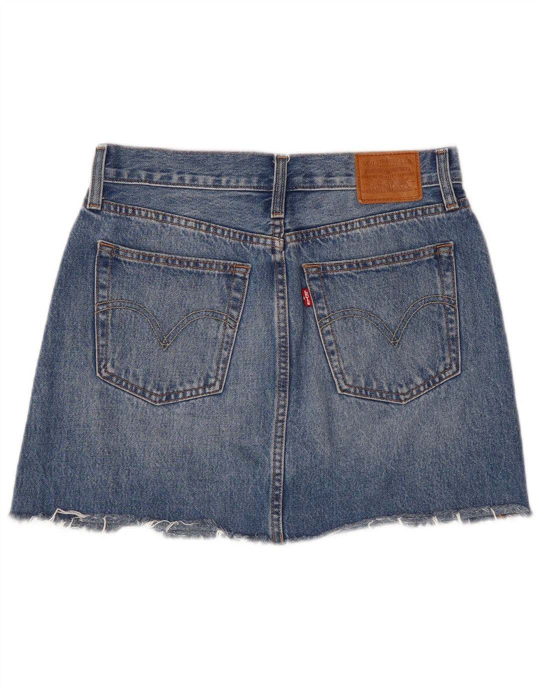 Minifalda Vaquera Levi's Mujer W27 Small Azul Algodón