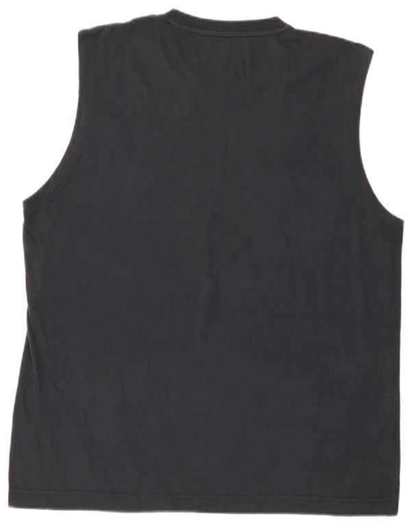 Lotto Hombre Gráfico Chaleco Top 2XL Azul Marino