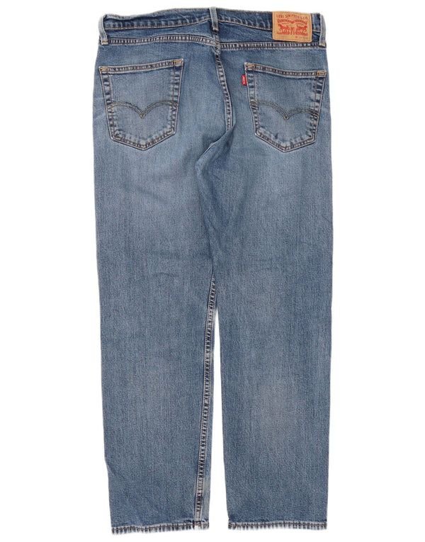 Levi's Hombre 505 Vaqueros Rectos Regulares W34 L30 Algodón Azul