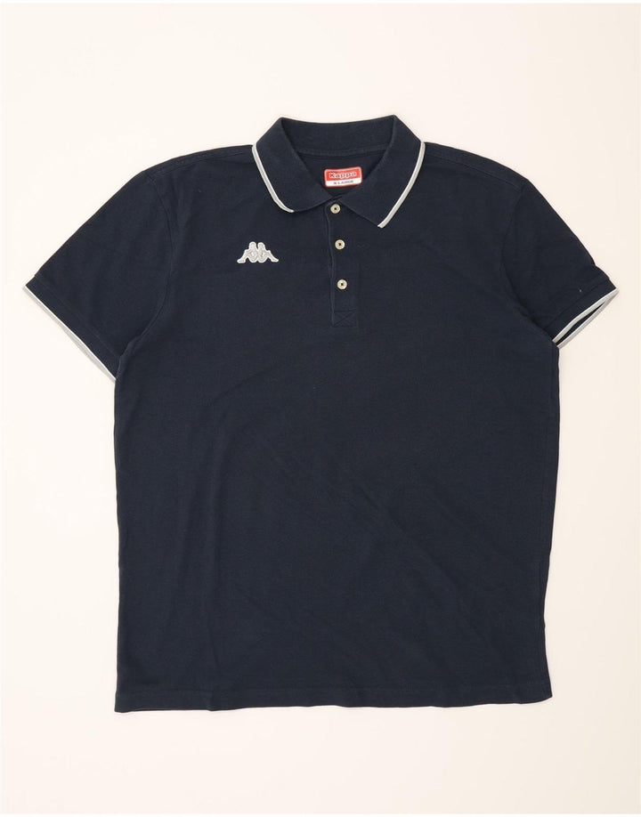Polo Kappa Hombre XL Azul Marino