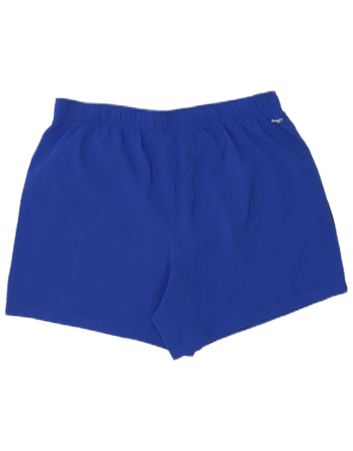 New Balance Pantalón corto deportivo para hombre Poliéster azul grande