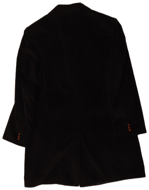 Velluto Duca Visconti Abrigo de pana para hombre IT 58 4XL Negro