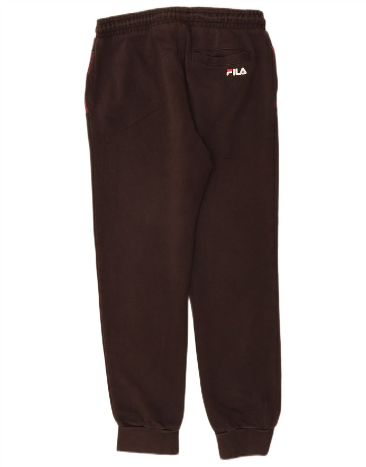FILA Pantalones de chándal para niño Joggers 11-12 años Negro