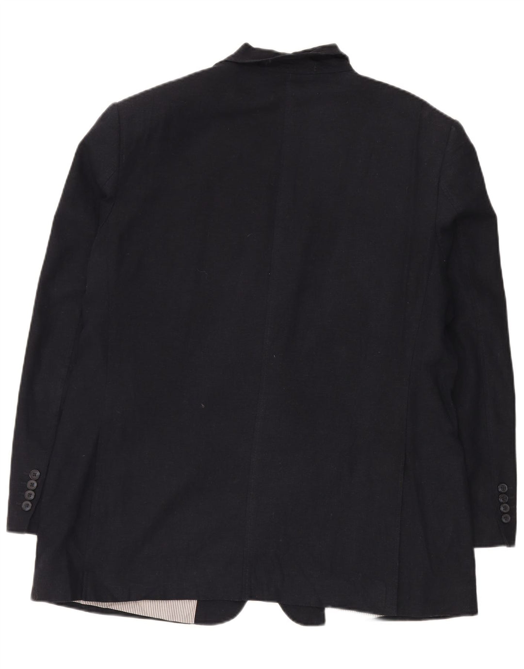 Marks & Spencer Chaqueta tipo blazer de 2 botones para hombre UK 44 XL Lino azul marino