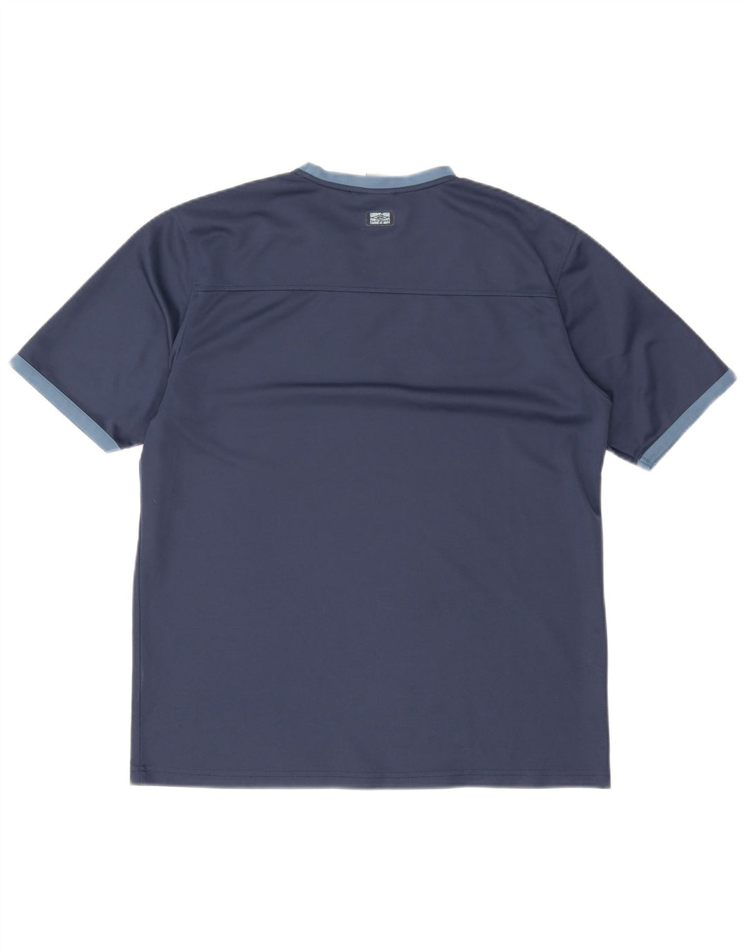 Umbro Hombre Camiseta Gráfica Top XL Azul Marino Colorblock Poliéster