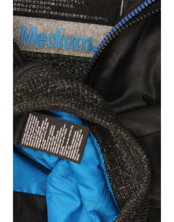 Superdry Chaqueta cortavientos bomber para hombre UK 38 Medium Black Nylon