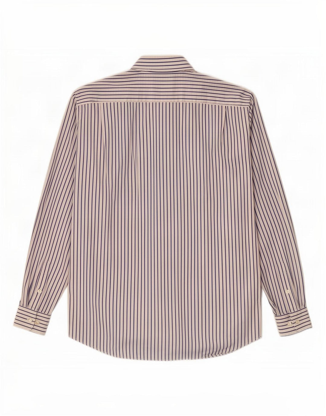 Camisa Lacoste para hombre talla 42 algodón a rayas blancas grandes