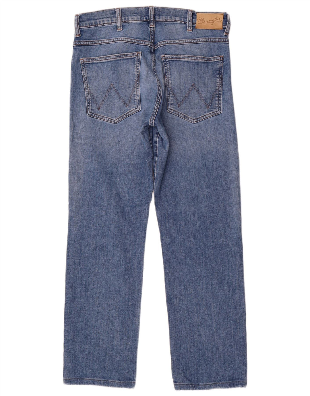 Vaqueros Wrangler Mujer Rectos W30 L28 Azul