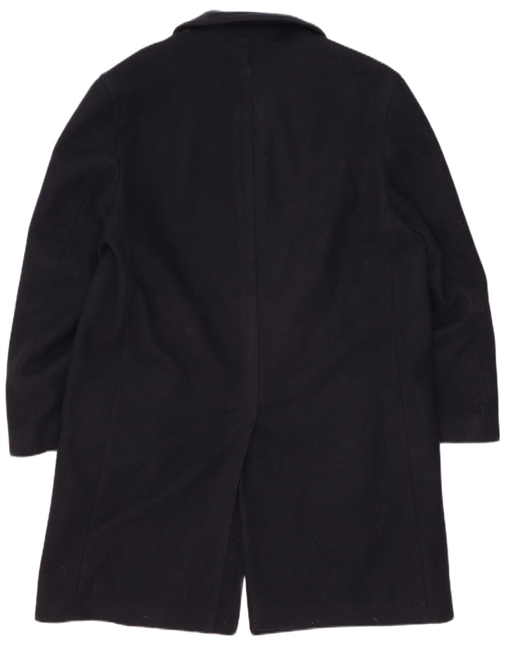 Abrigo Lord para hombre UK 40 Grande Lana virgen azul marino