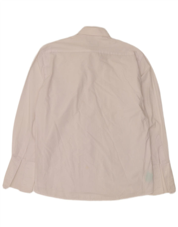 Pierre Cardin Camisa formal para hombre Talla 46 41 Algodón blanco grande