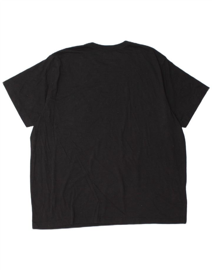 EDDIE BAUER Camiseta para hombre Top 2XL Algodón negro