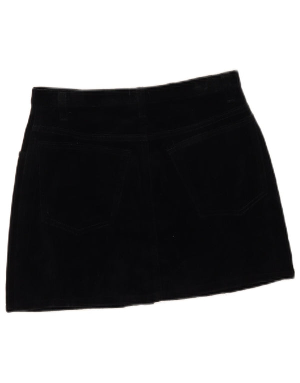 Minifalda Sisley para mujer IT 42 Medium W27 Algodón negro