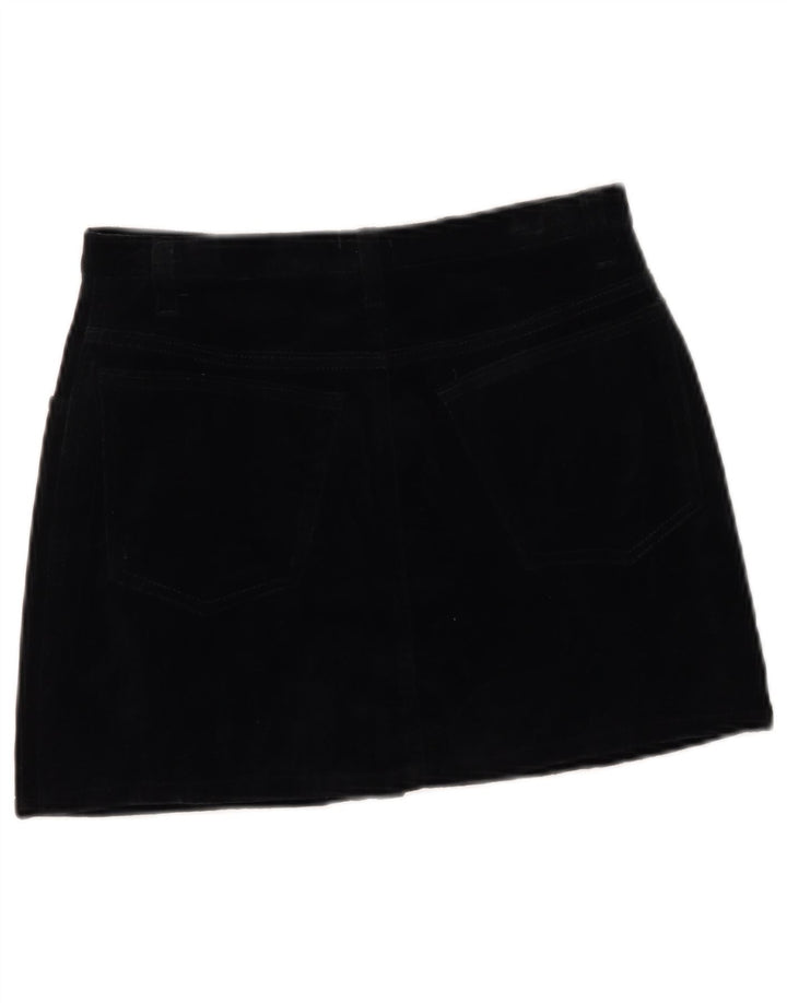 Minifalda Sisley para mujer IT 42 Medium W27 Algodón negro