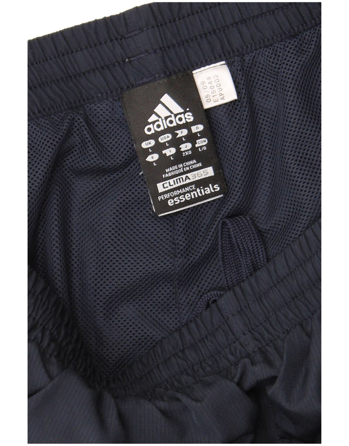 Adidas Mens Clima 365 Capri Pantalones De Chándal Grande Azul Marino Poliéster