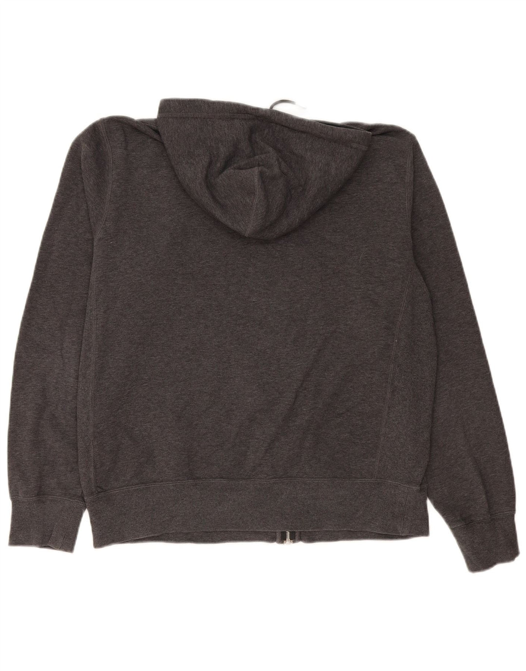 Nike - Sudadera con capucha y cremallera para hombre, talla grande, algodón gris