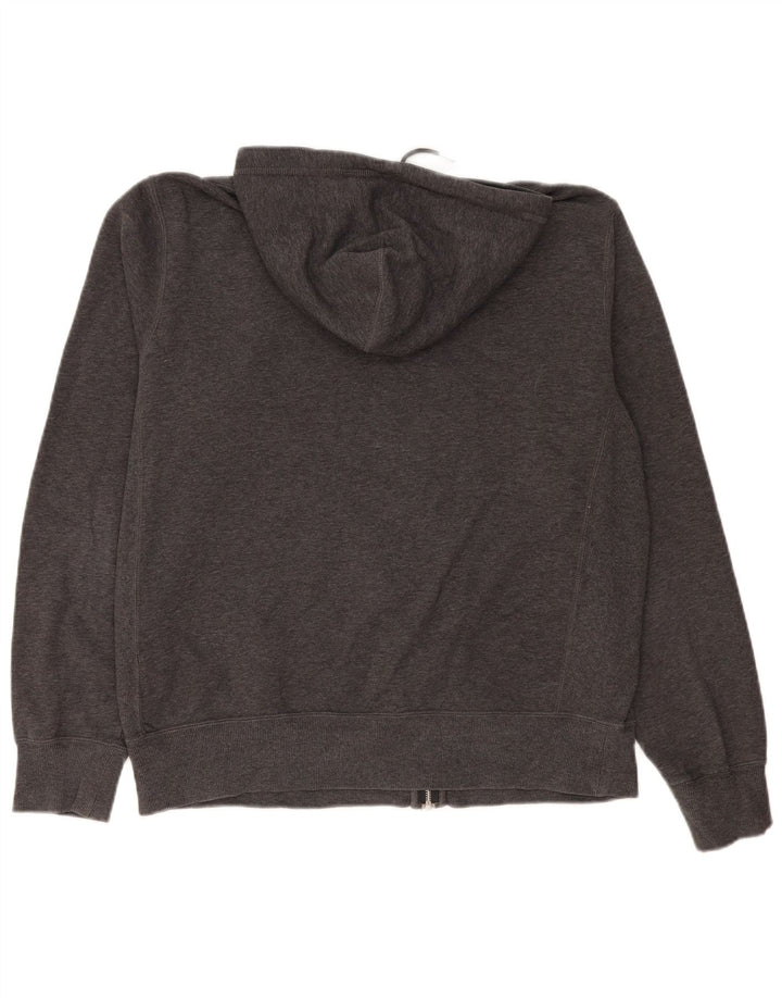 Nike - Sudadera con capucha y cremallera para hombre, talla grande, algodón gris