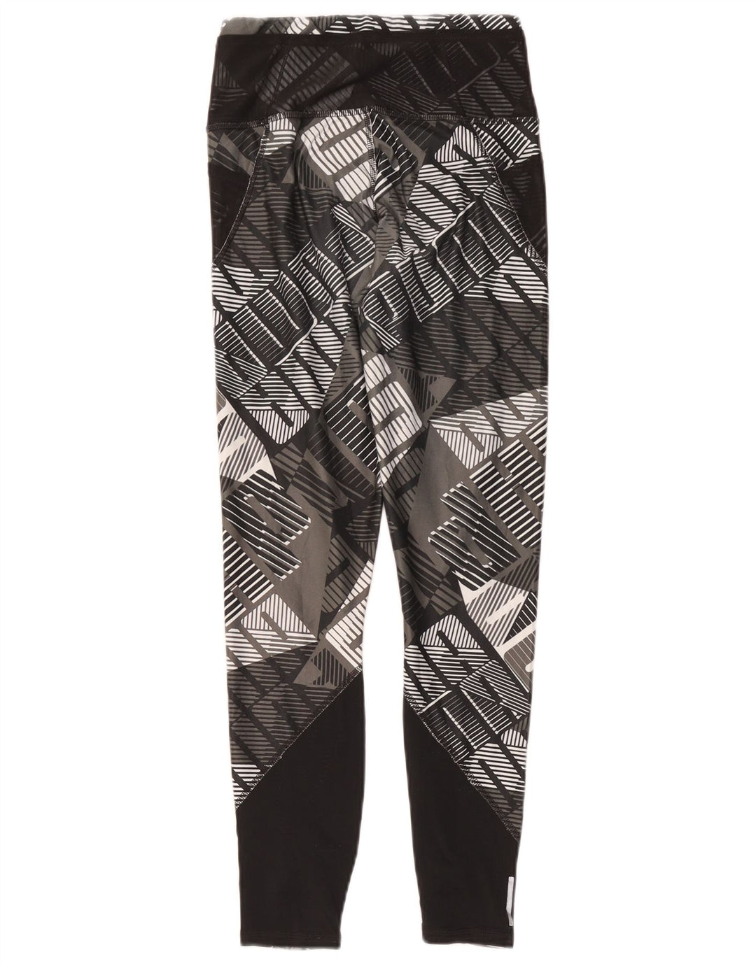 Puma Leggings gráficos para mujer UK 4 XS Poliéster negro