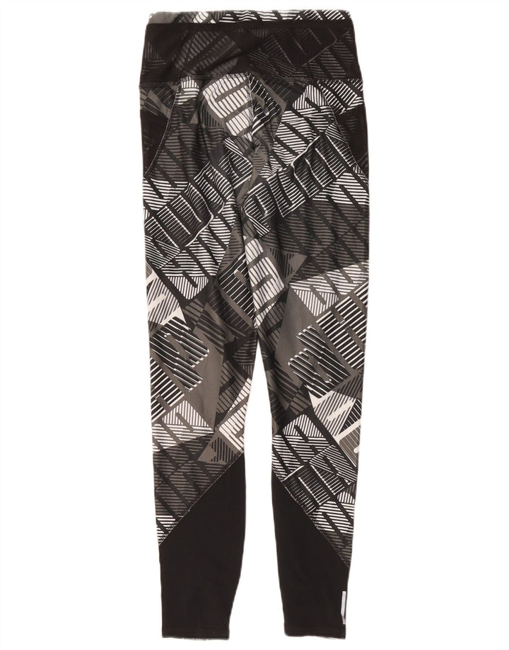 Puma Leggings gráficos para mujer UK 4 XS Poliéster negro