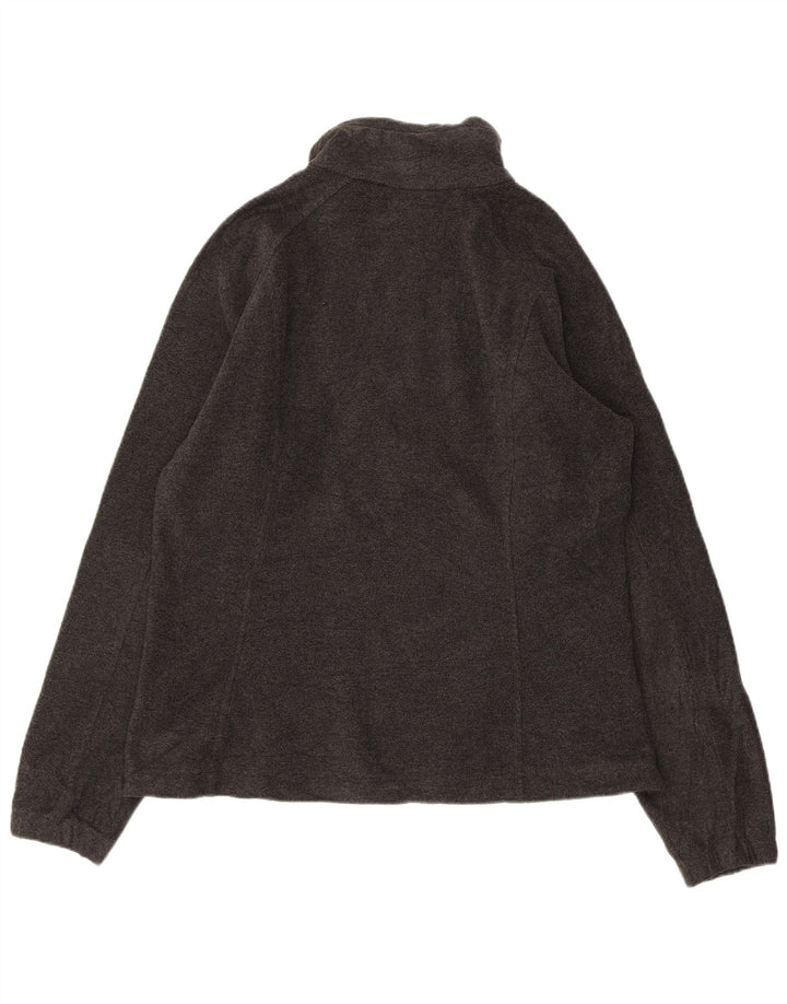 COLUMBIA Mens Fleece Jacket UK 40 Large Grey Polyester