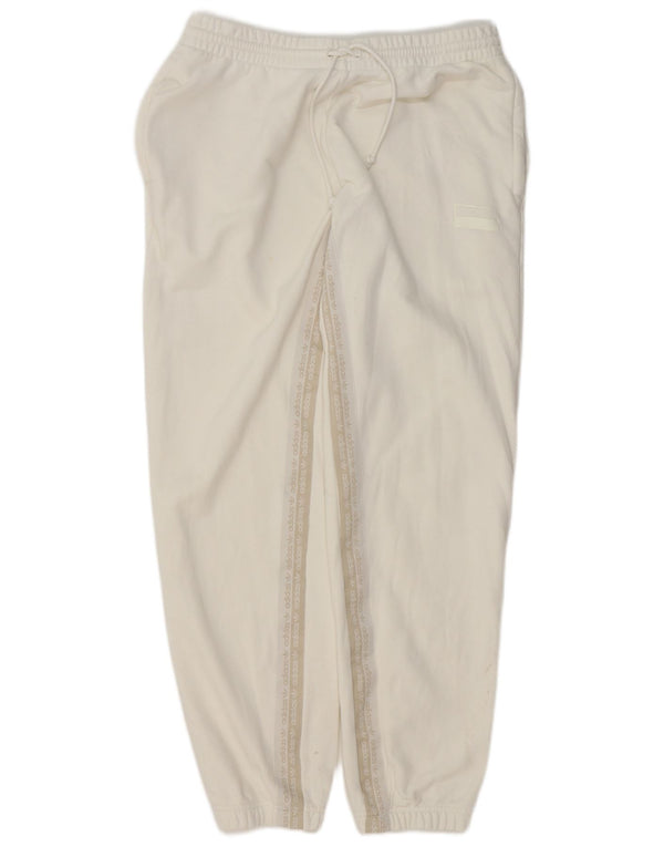 Adidas - Pantalones de chándal para mujer, talla 40, talla grande, color blanco