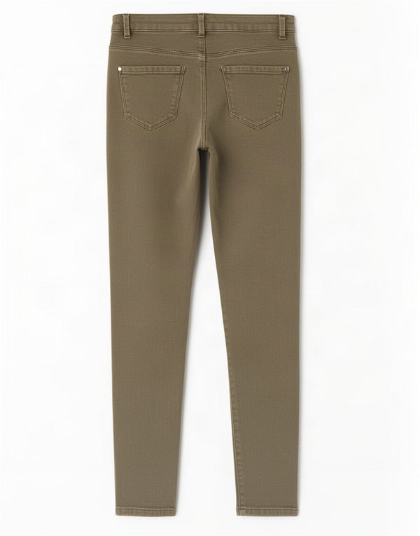Zara Jeans Jegging Mujer EU 40 Medium W30 L28 Caqui