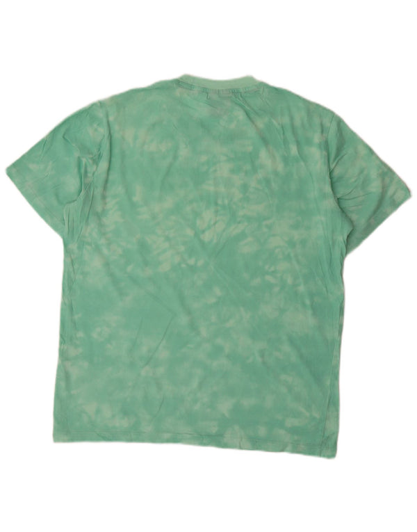 Champion Camiseta Gráfica Para Hombre Top Small Verde Tie Dye
