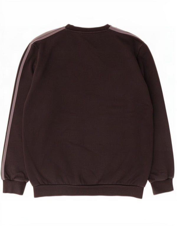 Adidas Hombre Sudadera Gráfica Jumper Medium Negro Algodón