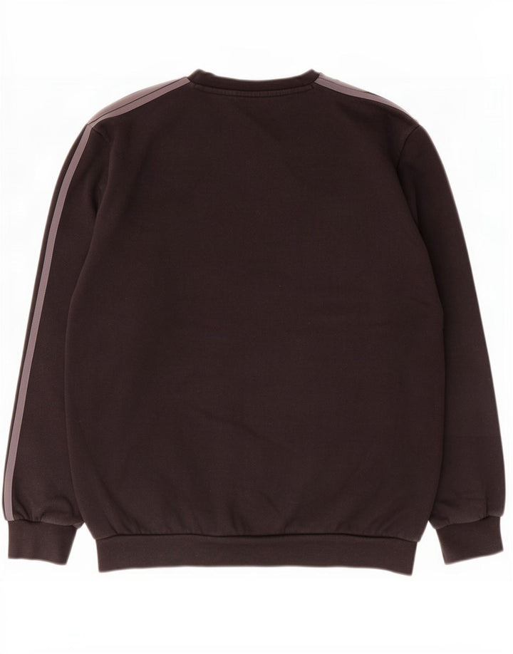Adidas Hombre Sudadera Gráfica Jumper Medium Negro Algodón